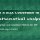 6th M’SILA Conference on Mathematical Analysis